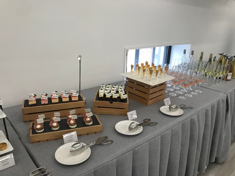 初心资本冷餐会小吃